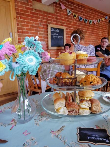 Afternoon Tea near Mill Farm Eco Barn