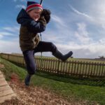 Boy playing