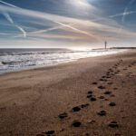 Beach footprints