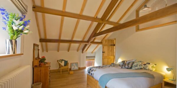 Bedroom in barn conversion