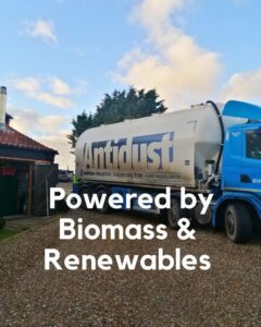 Biomass lorry 