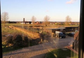 View from the Grain Barn kitchen window