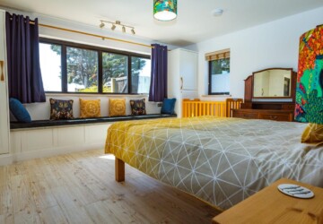 Large windows bedroom Large windows bedroom